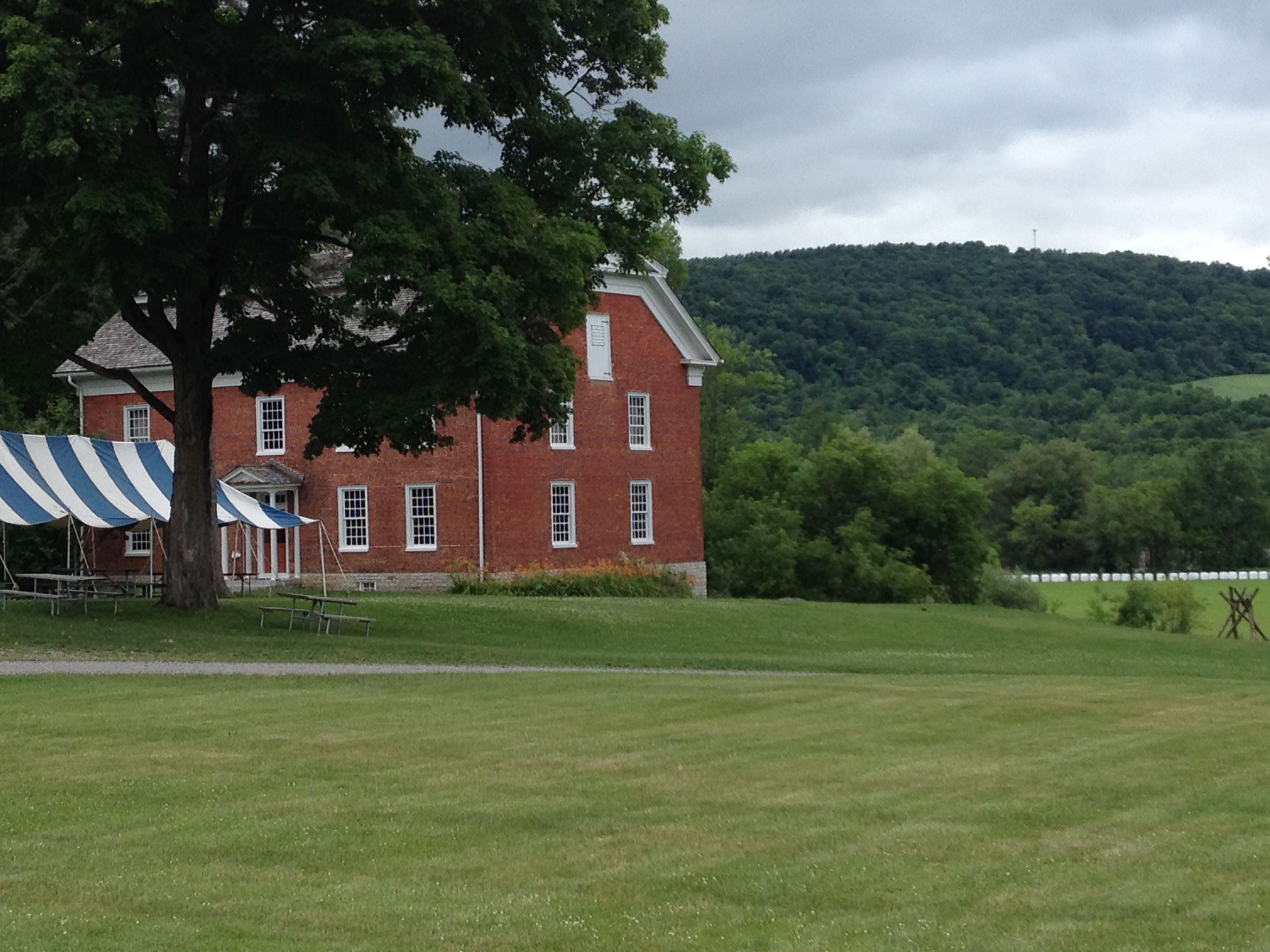 The rolling hills surrounding Little Falls, NY