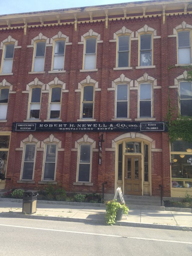 Robert H. Newell shirt factory building, now a boutique hotel