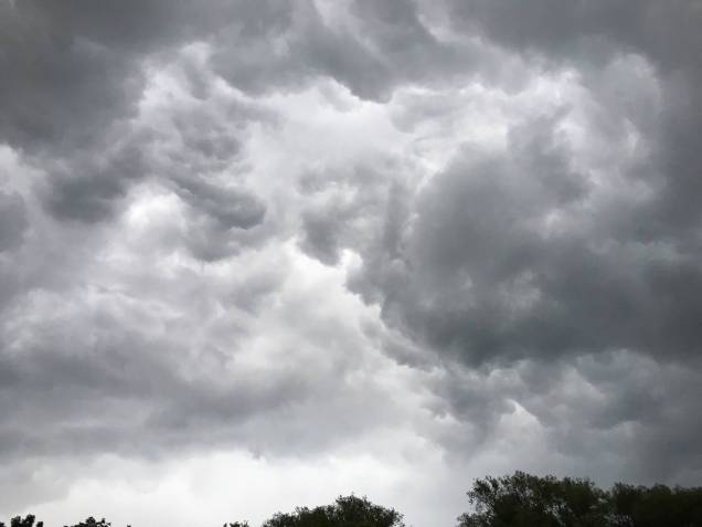 Thunderstorm clouds