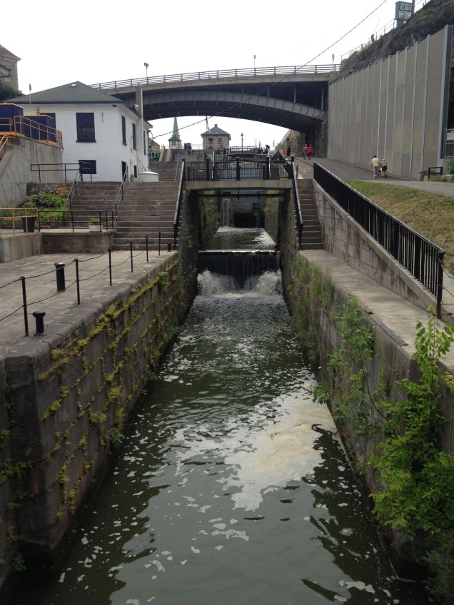 Early locks at Lockport, NY