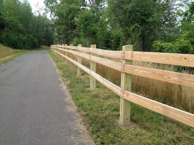 Erie Canal signature fence