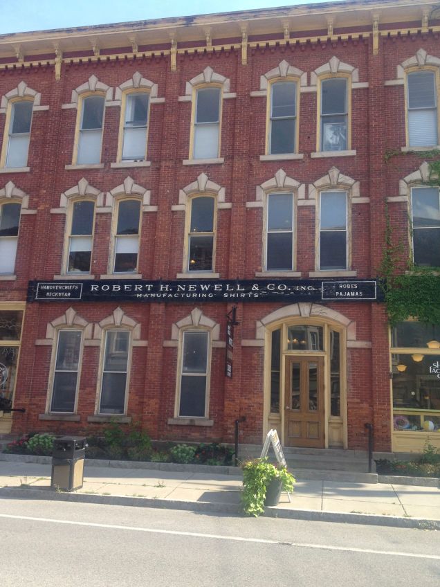 Robert H. Newell shirt factory building, now a boutique hotel