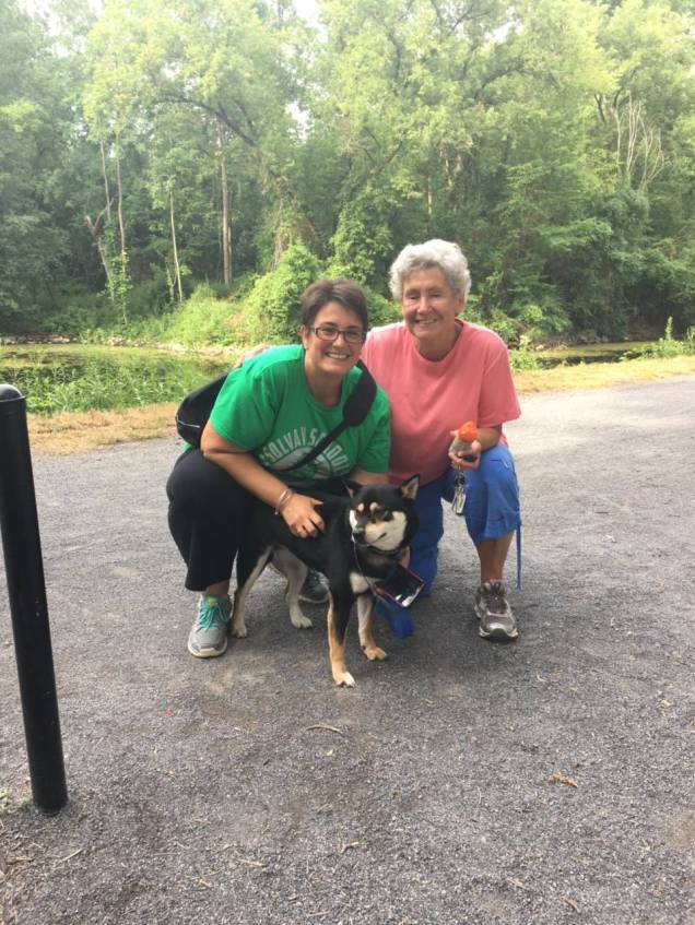 Holly, Bernie, and Diva